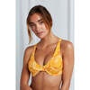 Women's Lex Underwire Top, Golden Floral - Two Pieces - 2