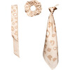 Tyra Set, Beige - Dog Bandanas & Neckties - 3