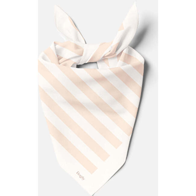 Serene square scarf, Beige - Dog Bandanas & Neckties - 3