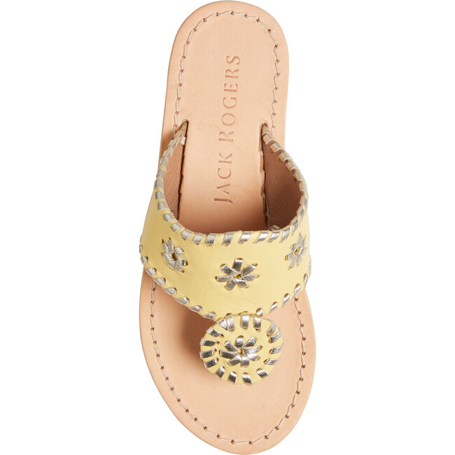 Jacks Flat, Butter & Platinum - Sandals - 4