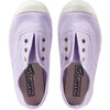 Plum Canvas Shoe, Lilac - Sneakers - 1 - thumbnail