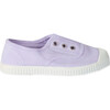 Plum Canvas Shoe, Lilac - Sneakers - 2