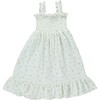 Lilian Dress, White Floral - Dresses - 1 - thumbnail