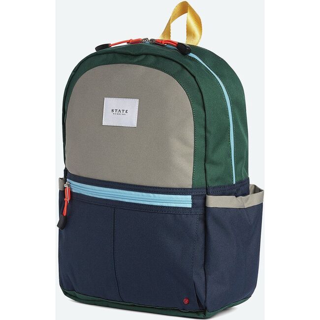 Kane  Backpack, Green/Navy