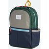 Kane  Backpack, Green/Navy - Backpacks - 2