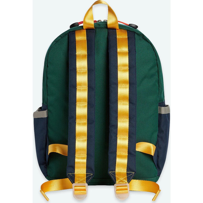 Kane  Backpack, Green/Navy - Backpacks - 4