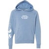 World Hoodie, Heather Blue - Sweatshirts - 1 - thumbnail