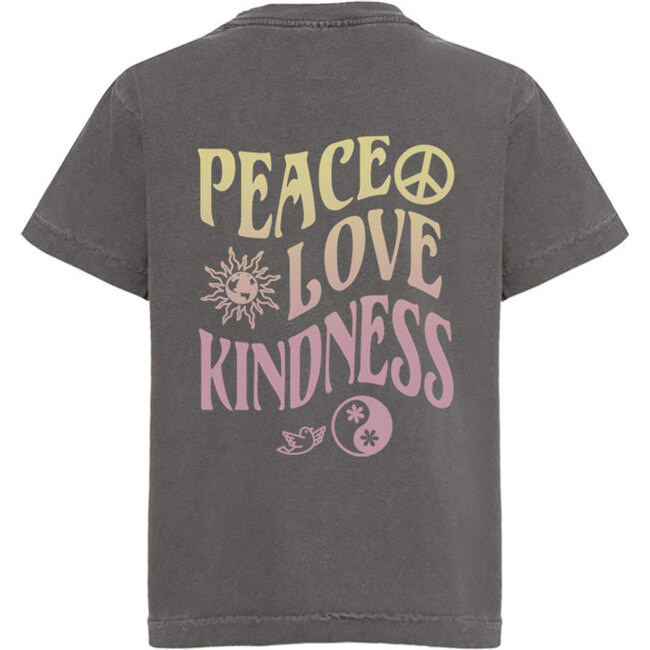 Peace T-shirt, Charcoal