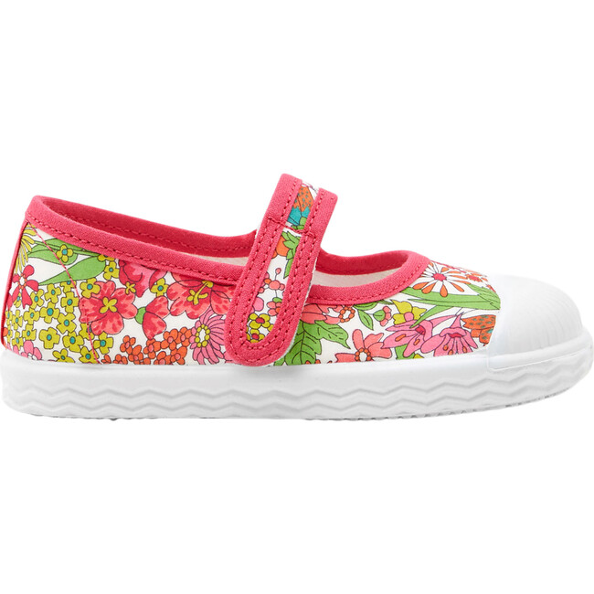Penny Col Liberty Print Mary Janes, Multicolor
