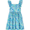 Apolline Dress, Blue and Multicolor - Dresses - 1 - thumbnail