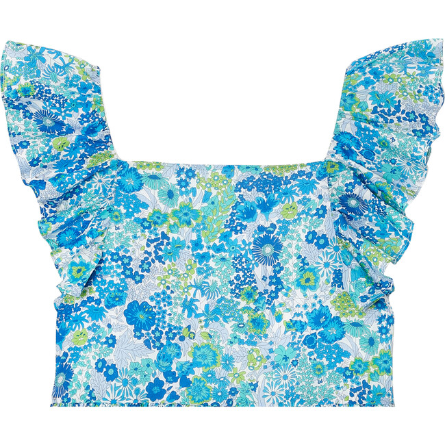 Apolline Dress, Blue and Multicolor - Dresses - 3