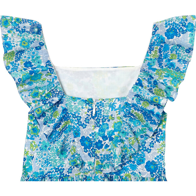 Apolline Dress, Blue and Multicolor - Dresses - 4