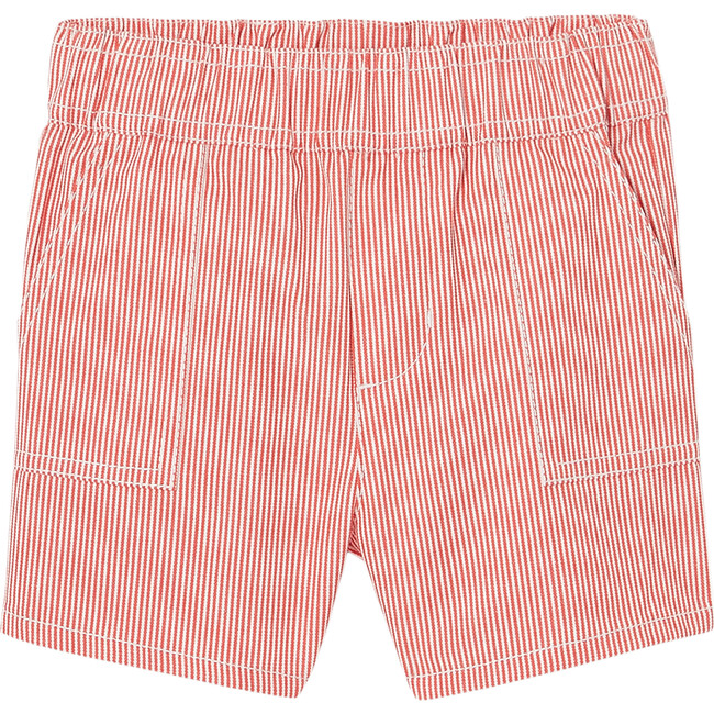 Allegro Shorts, White and Red