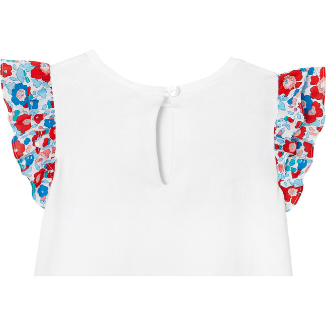 Ambra Tee, White - T-Shirts - 4