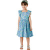 Apolline Dress, Blue and Multicolor - Dresses - 7 - thumbnail