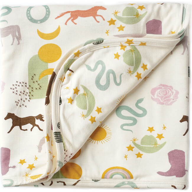 Wild and Free Luxury Bamboo Baby Blanket