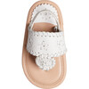 Baby Jacks Flat Sandal, White - Sandals - 4