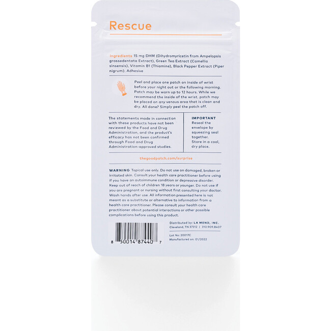 The Essentials Patch Set, 12 count - Supplements & Vitamins - 7