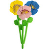 Handmade Pansy Felt Flower Bouquet - Accents - 1 - thumbnail