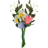 Handmade Blossom Felt Flower Bouquet - Accents - 1 - thumbnail