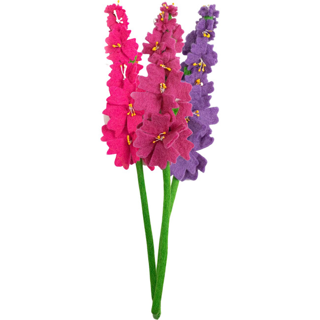 Handmade Crepe Myrtle Felt Flower Bouquet - Accents - 1