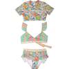 Xanadu 3 Piece Swim Set, Lilac - Two Pieces - 1 - thumbnail