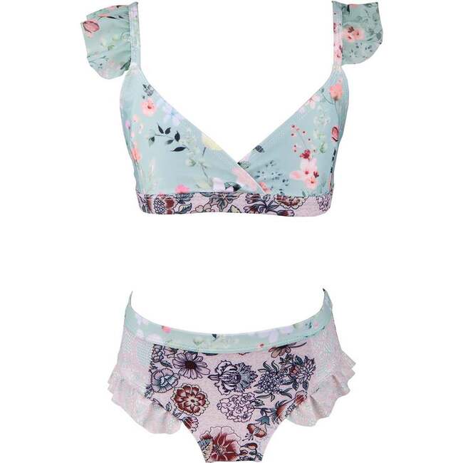 Marie Antoinette Sophie 3 Piece Swim Set - Two Pieces - 3