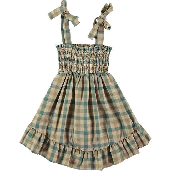 Mose Agate Baby Dress, Green