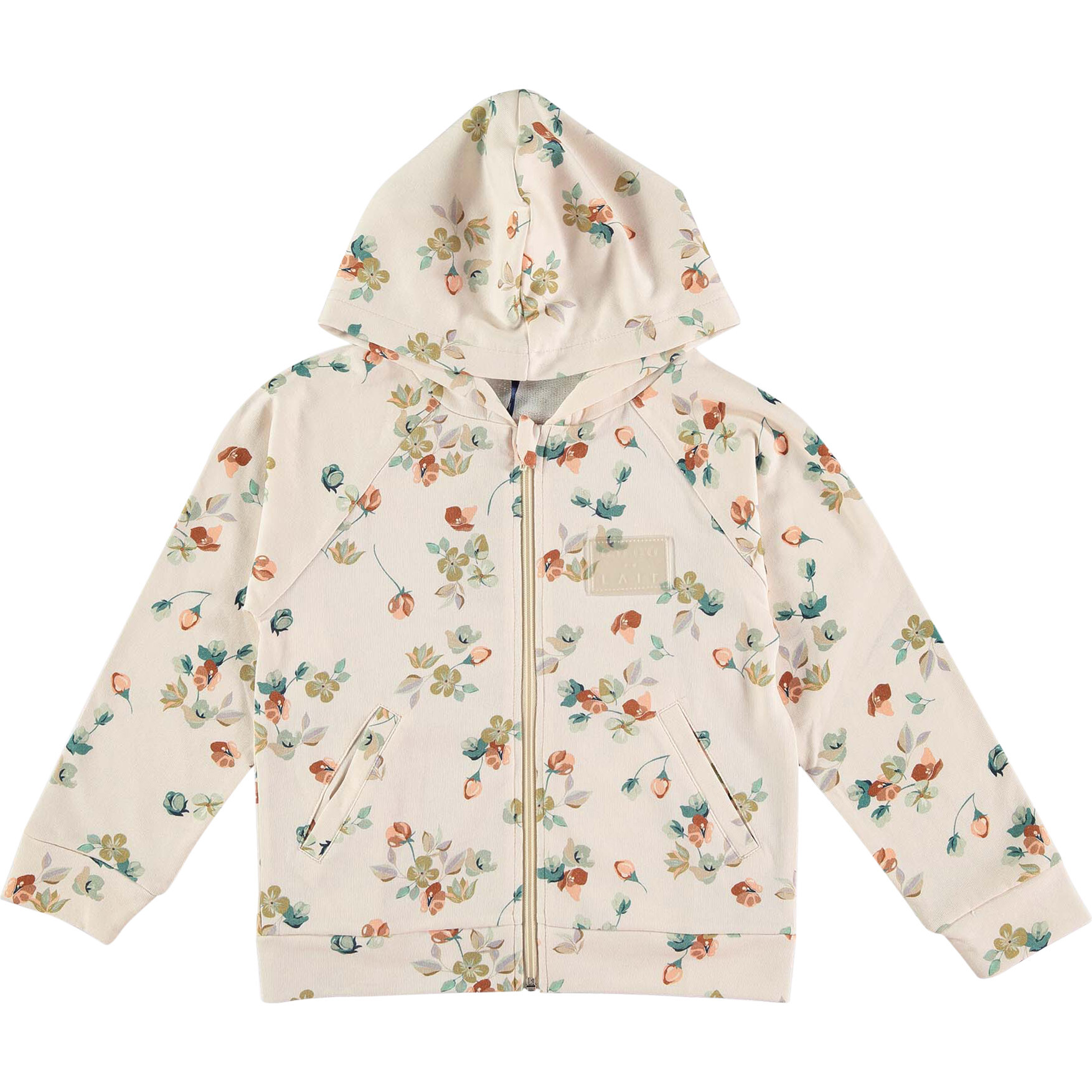 Wild Flowers Baby Hoodie, Florals - Sweatshirts - 1