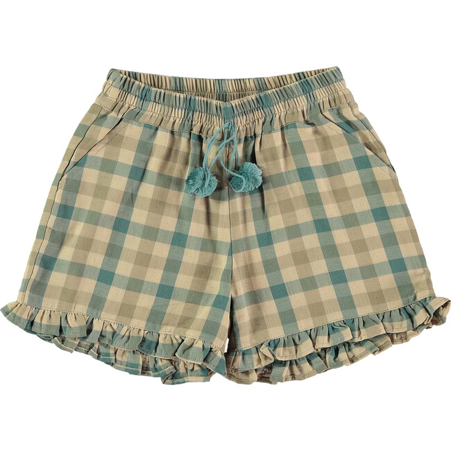 Mose Agate Woven Shorts, Green
