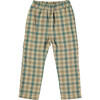 Mose Agate Woven Trousers, Green - Pants - 1 - thumbnail