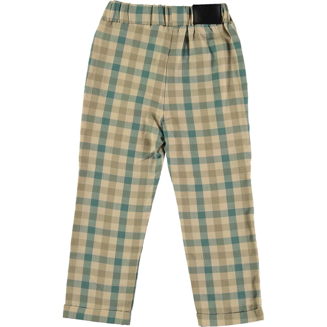 Mose Agate Woven Trousers, Green - Pants - 2