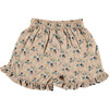 Mushroom Flowers Shorts, Print - Shorts - 3