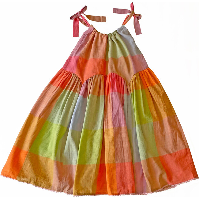 Girls Leila Dress, Jupiter Chex