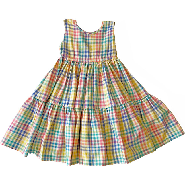 Girls Tie Dress, League Chex