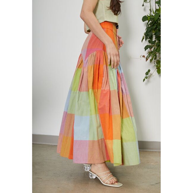 Women's Leila Skirt, Jupiter Chex - Skirts - 3
