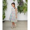 Girls Tie Dress, League Chex - Dresses - 3