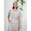 Women's Gema Dress, League Chex - Dresses - 3