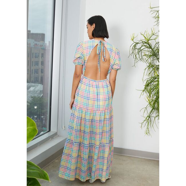Women's Gema Dress, League Chex - Dresses - 4