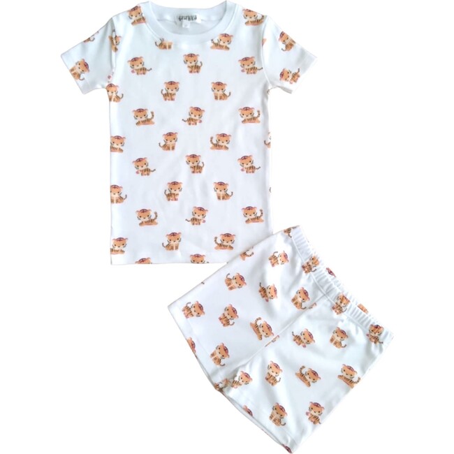 Baby Tigers Shorts Pajama Set