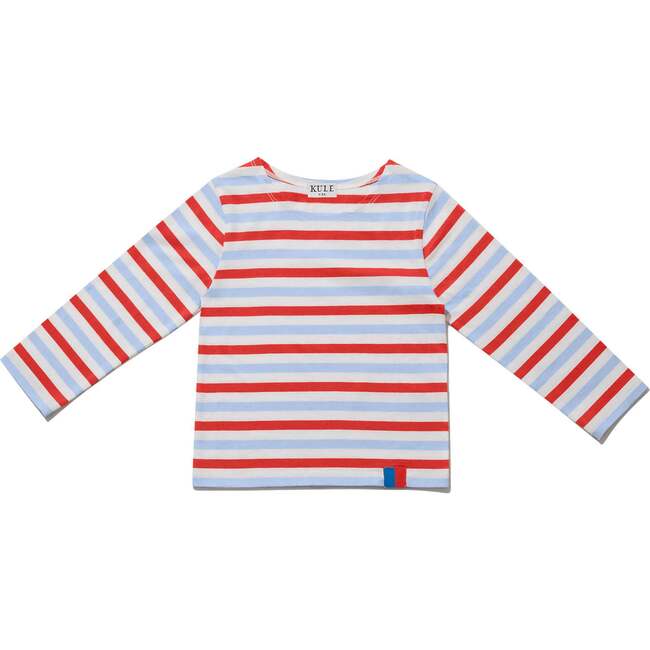 The Riley, White/Sky/Poppy - Tees - 1
