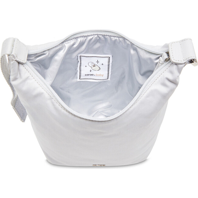 Baby Bottle Bag Cotton, Dove - Diaper Bags - 3