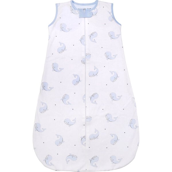 Happy Whale Double Layer Sleep Sack, Blue - Sammy + Nat Swaddles ...