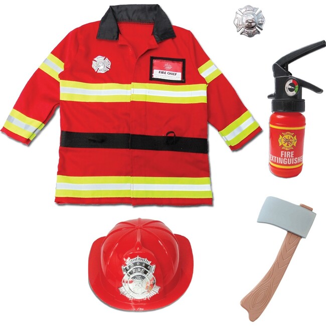 Firefighter Set Size 3-4 - Costumes - 1