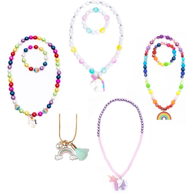 Deluxe Rainbows & Unicorns Necklace Bundle