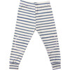 Merino Wool Long Johns, Orion Blue Stripe - Loungewear - 3 - thumbnail
