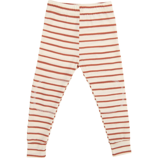 Merino Wool Long Johns, Sandstone Stripe - Loungewear - 3
