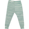 Merino Wool Long Johns, Verdant Stripe - Loungewear - 3 - thumbnail
