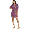 Women's Clara Dress, Arch Stripes - Dresses - 1 - thumbnail