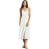 Women's Riviera Dress, White - Dresses - 1 - thumbnail